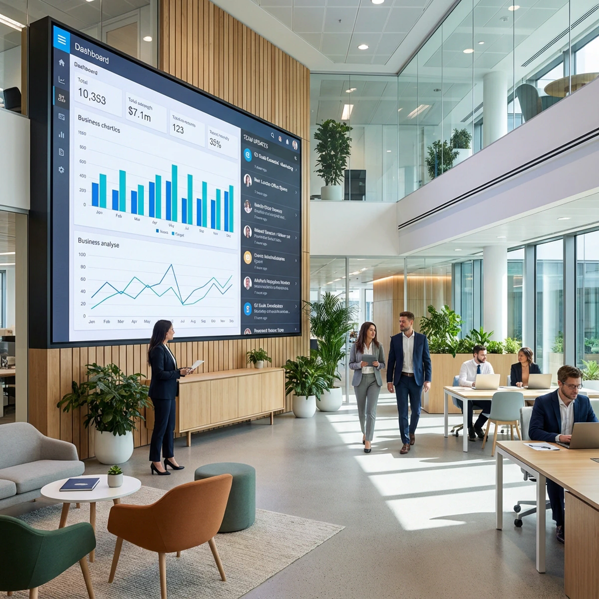 Internal Communications & Office Dashboards